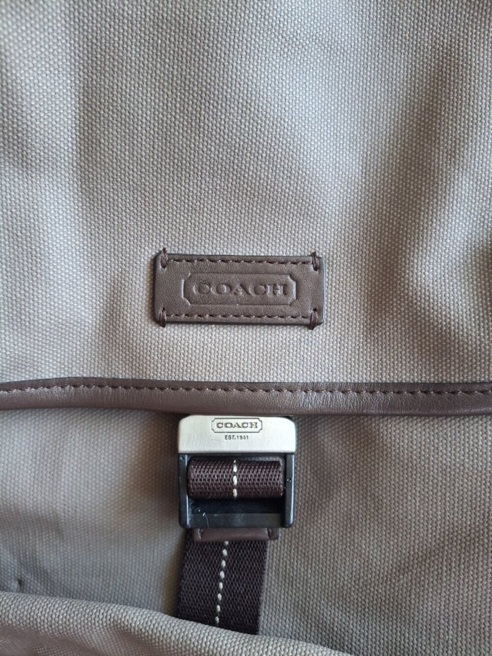 Coach canvas backpack - Picture 5 of 11